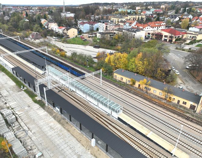 Wyremontowany dworzec kolejowy w Olkuszu