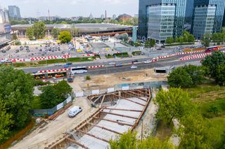 Budowa tramwaju do Dworca Zachodniego od strony Ochoty