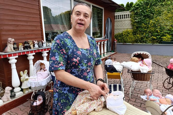 Agnieszka Ciećko zbiera lalki