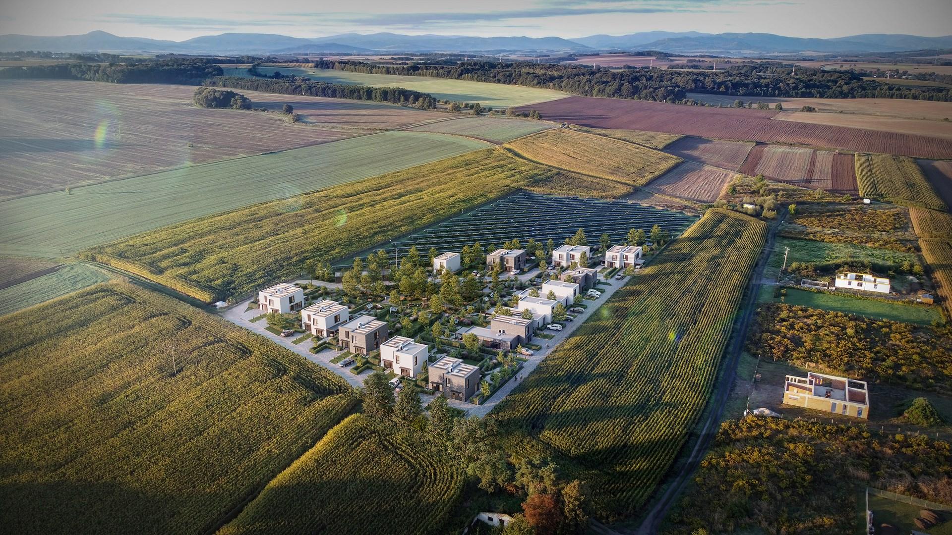 Nowa Niwnica: trwa budowa osiedla prefabrykowanych domów pod Nysą