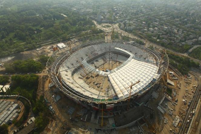 Dach Stadionu Narodowego w Warszawie