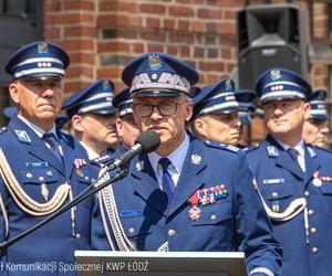 Wojewódzkie obchody Święta Policji w Łodzi