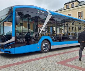 Prezentacja elektrycznych autobusów w Zamościu