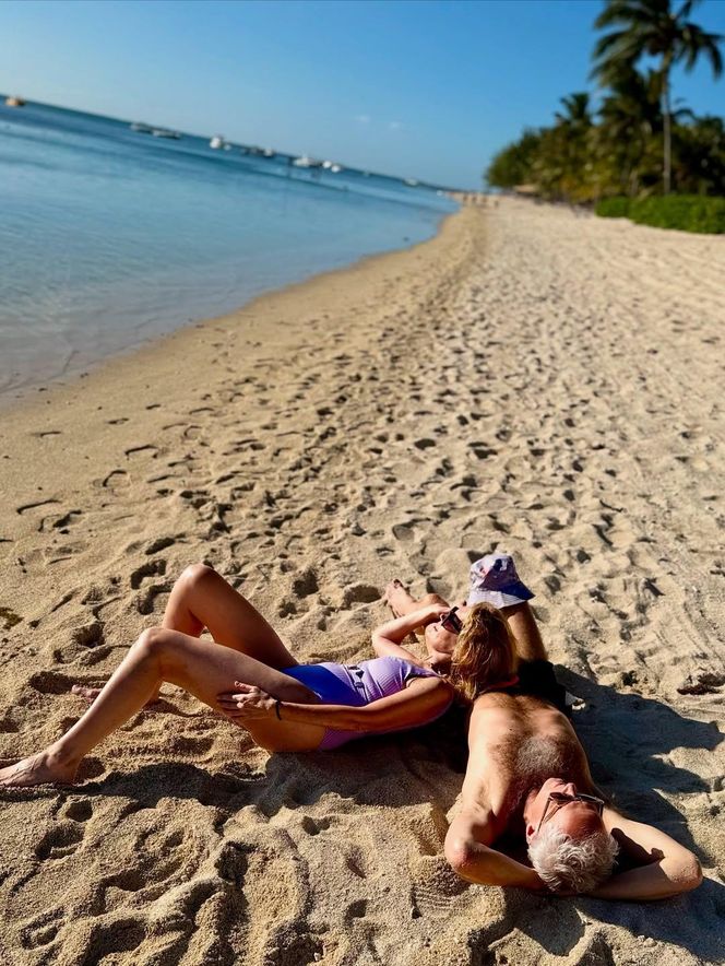 Dorota Chotecka na wakacjach