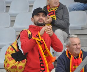 Korona Kielce - Lech Poznań. Zdjęcia kibiców na Exbud Arenie