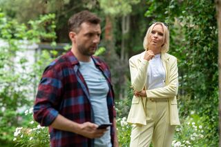 M jak miłość. Bartek dla Doroty nie będzie już ogrodnikiem? Milionerka wkręci męża w swoje biznesy? - ZDJĘCIA