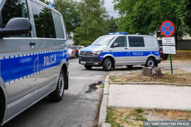 Świętokrzyska policja odebrała nowe radiowozy
