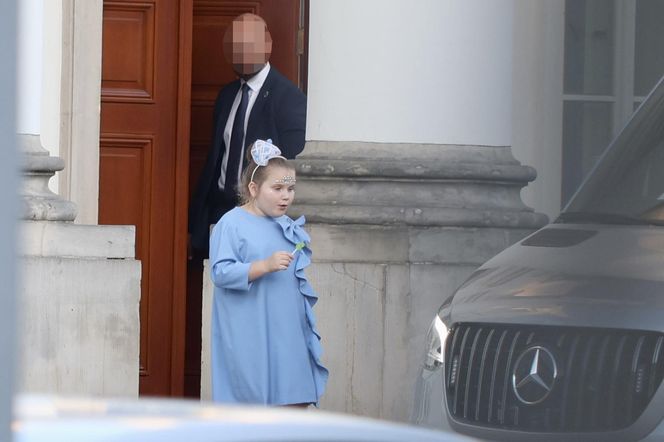 Rodzina Nawrockich przyłapana pod Belwederem! Gdzie pojechali? 
