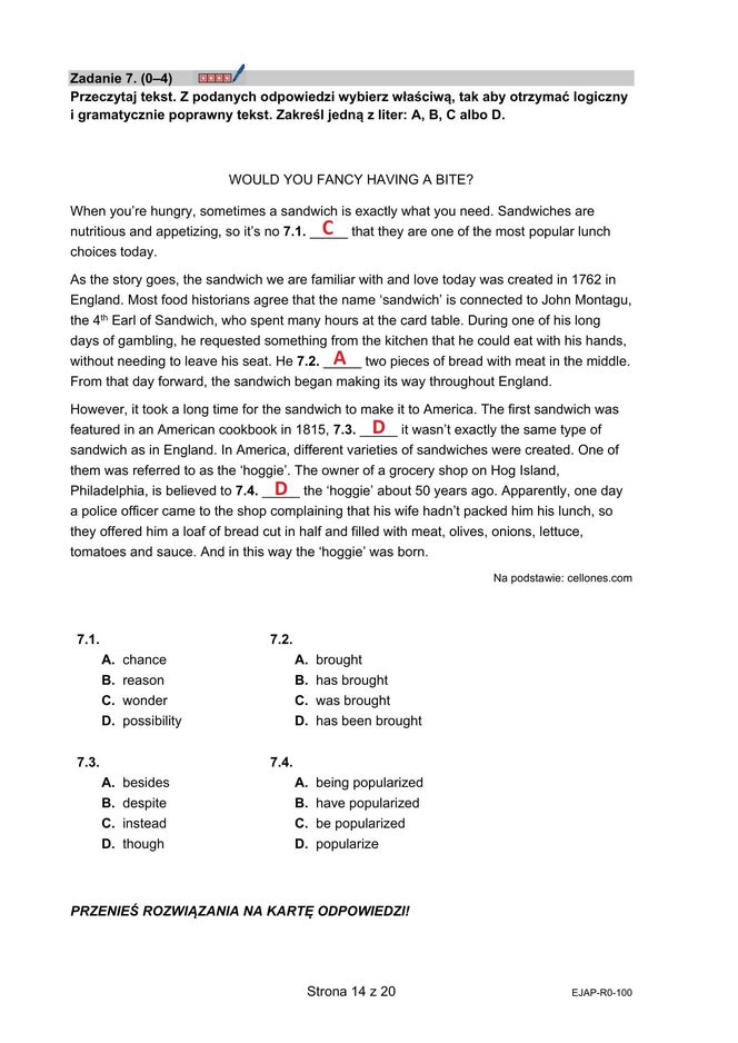 Matura 2025: angielski rozszerzony 8.05.2025. Arkusze CKE i odpowiedzi [Formuła 2015]