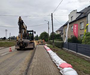 Głogówek szykuje się na drugą falę. Powódź 2024