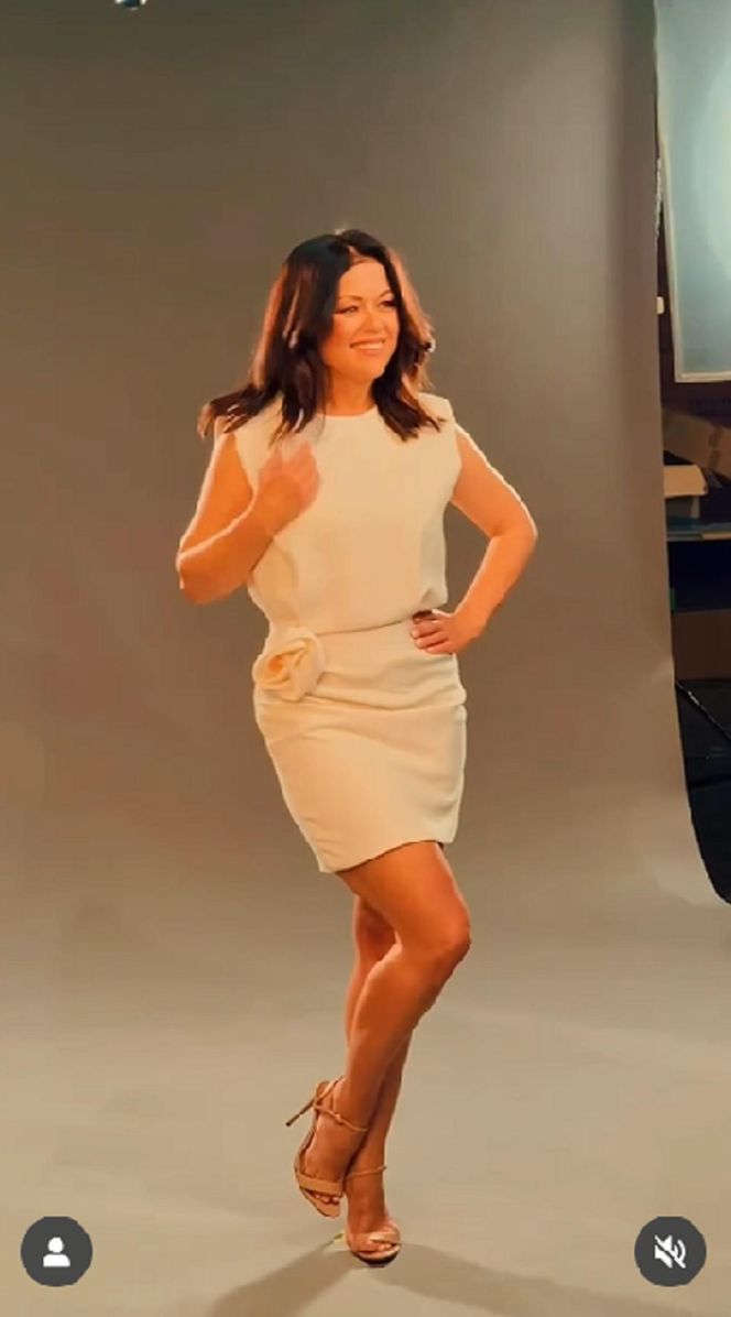 M jak miłość sesja. Katarzyna Cichopek (Kinga)