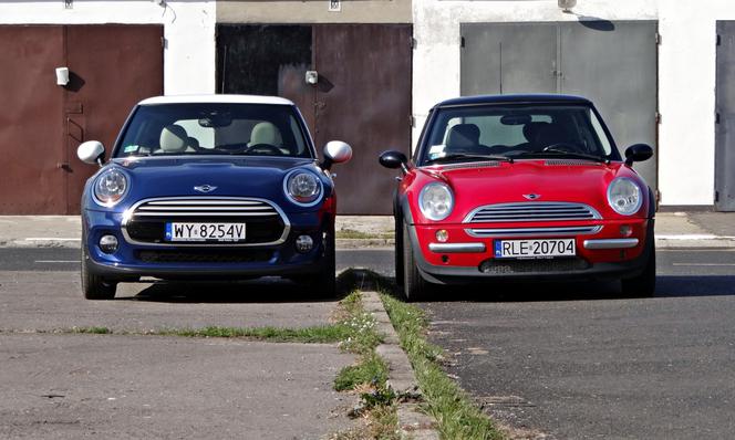 MINI Cooper 2014 r. vs. MINI Cooper 2003 r.