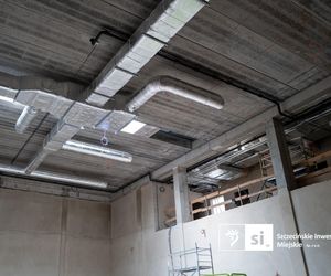 Postępy na budowie Szczecińskiego Domu Sportu - maj 2025