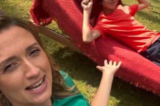 Barwy szczęścia nowy sezon na planie. Asia (Anna Gzyra), Emil (Artem Malaszczuk)