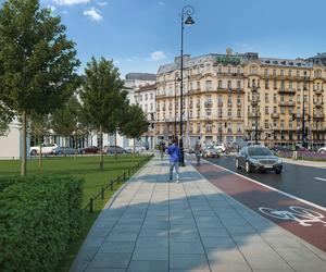 Tak będzie wyglądał plac Trzech Krzyży po przebudowie