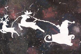 Tak mali artyści widzą św. Mikołaja w kosmosie! 