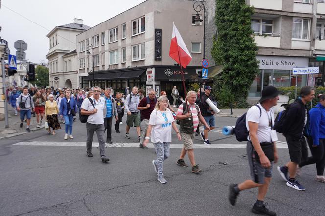 313. Warszawska Pielgzymka Piesza na Jasną Górę - wymarsz z Warszawy