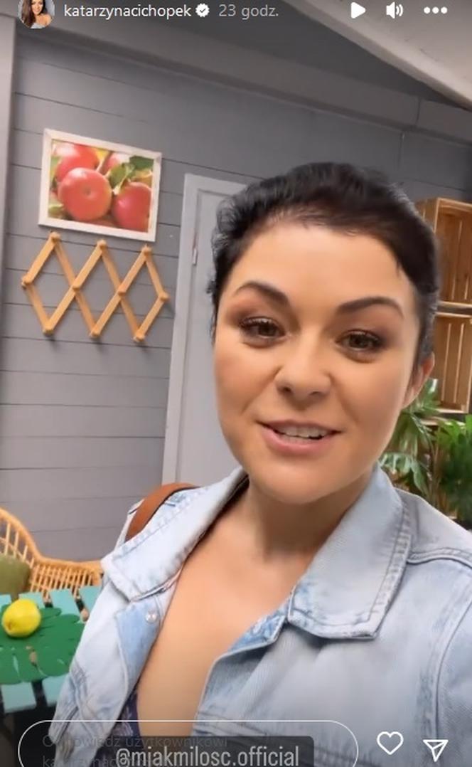 M jak miłość na planie. Kinga (Katarzyna Cichopek)