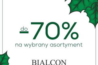 Wyprzedaż w salonie Bialcon