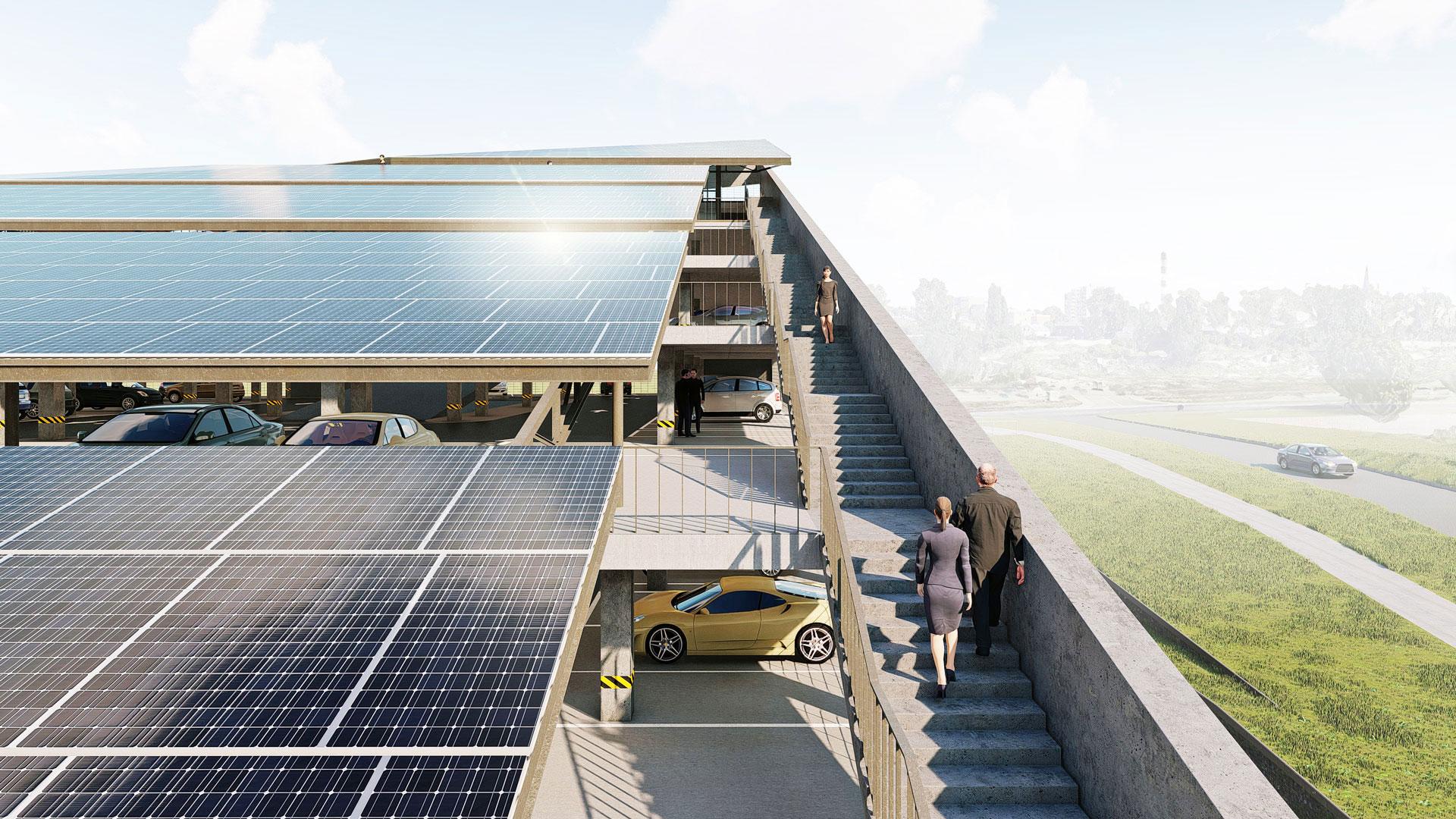 Parking w Strefie Kultury: Katowice rozstrzygnęły konkurs na wielopoziomowy parking w Strefie Kultury