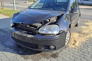 Wypadek na skrzyżowaniu w Kraśniku. 68-latek trafił do szpitala