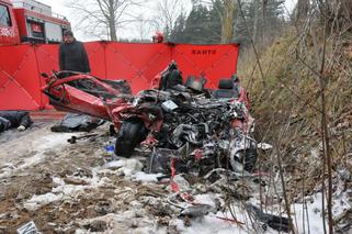 Tragiczny wypadek niedaleko Wasilkowa. Zginęły dwie osoby