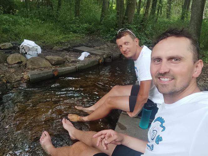 "Pomaganie za jechanie" Michał Majchrzak i Witek Sobczak