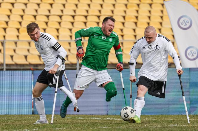 Amp Futbol Ekstraklasa w Poznaniu. Marcin Oleksy znowu strzela