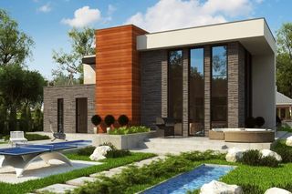 Modernistyczne inspiracje w projektach domów: Tarasy, przestrzeń i naturalne materiały