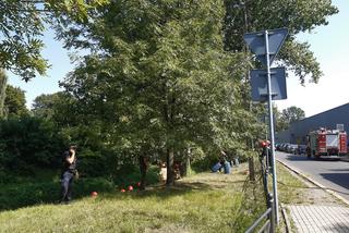 Interwencja strażaków na Nadbrzeżnej 