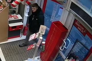 Złodziej zaatakował w Rossmannie na terenie Torunia. Rozpoznajesz go?