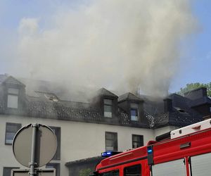Pożar hotelu Senator w Starachowicach