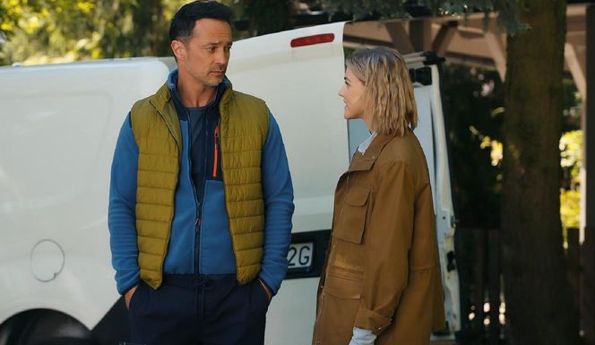 Barwy szczęścia odc. 3252. Janka (Oliwia Drożdżyk), Mariusz (Rafał Cieszyński)