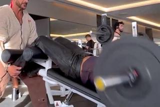 Niewiarygodne, w jakim stroju Lenny Kravitz wyciskał siódme poty na siłowni. Te zdjęcia to hit!