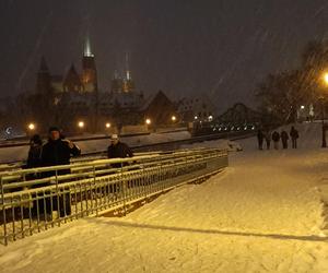 Takiej zimy we Wrocławiu  nie było od kilku lat. Zobacz te piękne ośnieżone miejsca