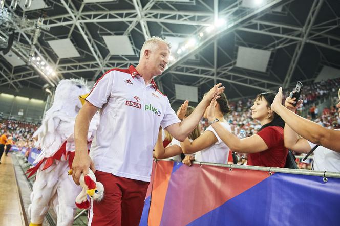Vital Heynen dziękuje kibicom za wsparcie podczas meczów Ligi Narodów