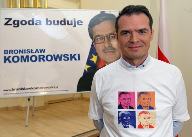 Sławomir Nowak jako szef sztabu wyborczego Bronisława Komorowskiego w 2010