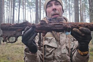 Ukryte obozowisko partyzantów AK znaleziono we Wdeckim Parku Krajobrazowym. Olaf Popkiewicz: Nie mogę się otrząsnąć