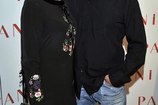 Łukasz Golec z żoną Edytą w 2009 roku