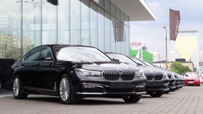 Limuzyny BMW 750Li xDrive należące do BOR