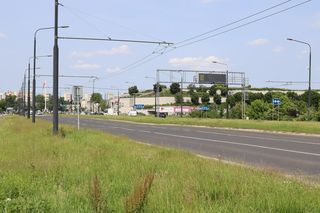 Tak wygląda al. Unii Lubelskiej w Lublinie przed przebudową (pierwsza połowa czerwca 2025)