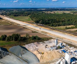 Strabag buduje odcinek autostrady pod Siedlcami