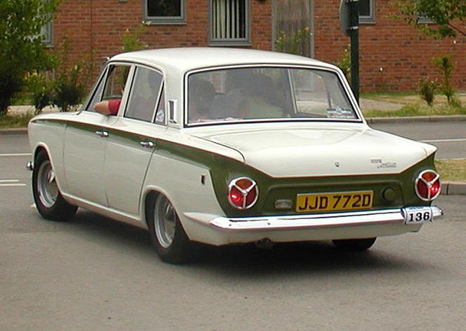 Minister finansów Mateusz Szczurek - Ford Cortina MK1