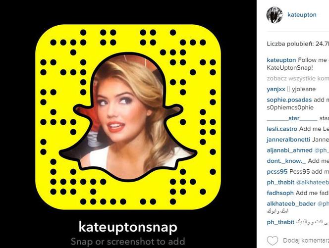 Snapchat Kate Upton