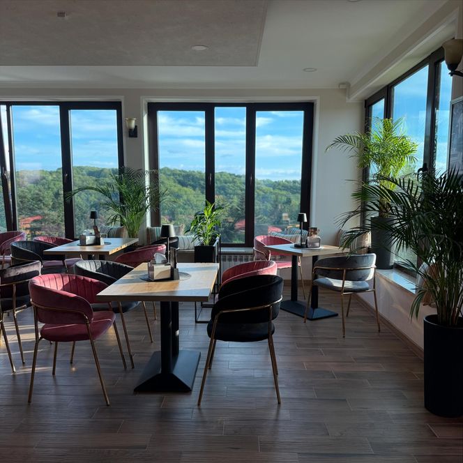 Kawiarnia Widokowa w Polańczyku Perła Bieszczadów.