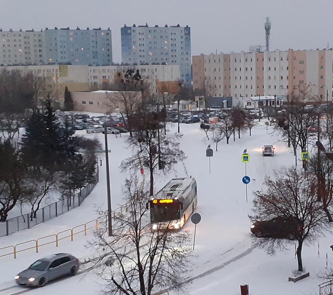 Opóźnienia kursów MZK przez atak zimy w Toruniu. Jutro możliwa powtórka [KOMUNIKAT]