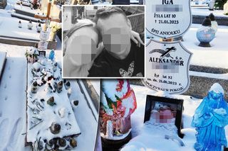 Igusia spoczęła w grobie z ojcem, który ją zabił