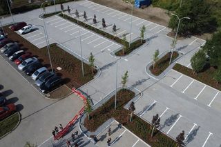 Nowy parking przy pętli Turkusowa