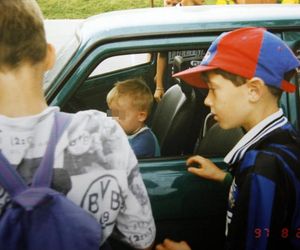 Robert Lewandowski z ojcem Krzysztofem