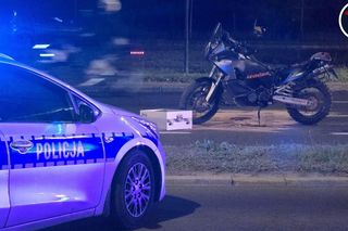 Dwa wypadki motocyklowe w ciągu doby. Jeden z kierowców popisywał się na drodze